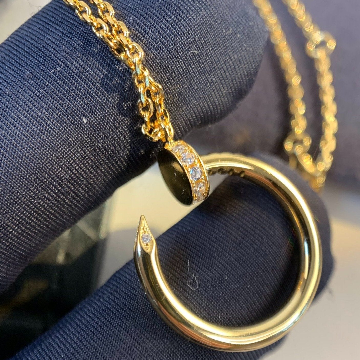 ˇGilded EraˇJUSTE NECKLACE GOLD