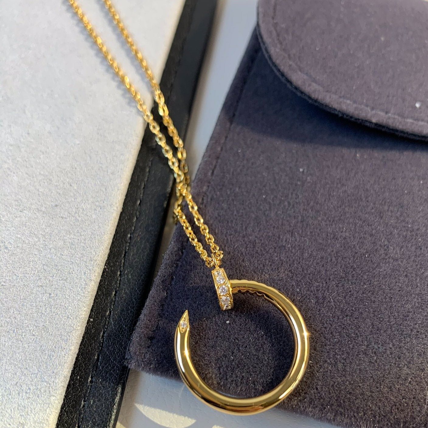 ˇGilded EraˇJUSTE NECKLACE GOLD