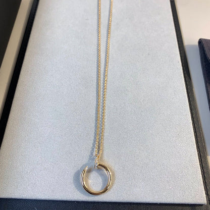 ˇGilded EraˇJUSTE NECKLACE PINK GOLD