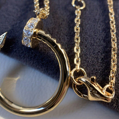 ˇGilded EraˇJUSTE NECKLACE PINK GOLD