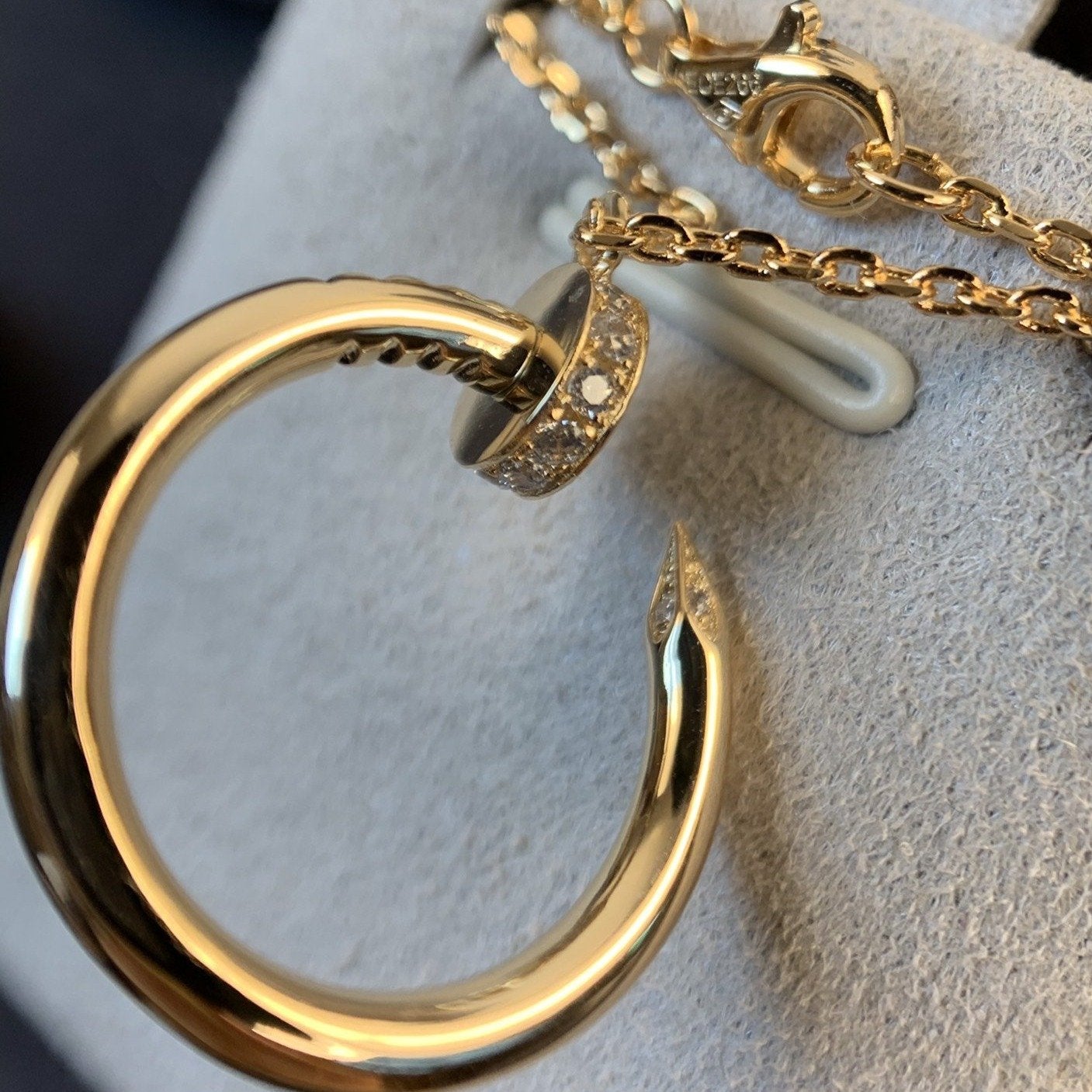 ˇGilded EraˇJUSTE NECKLACE PINK GOLD
