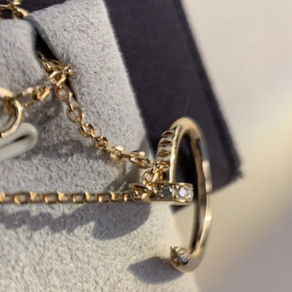 ˇGilded EraˇJUSTE NECKLACE PINK GOLD