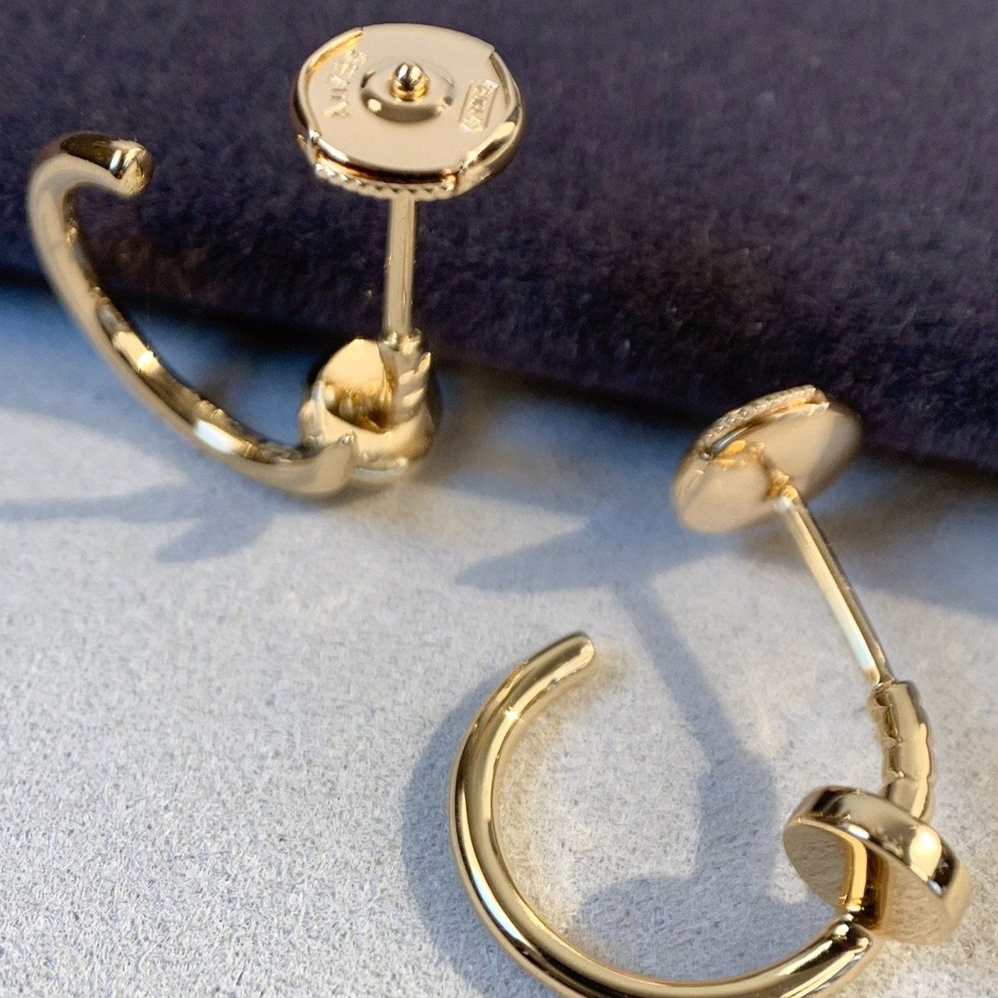 ˇGilded EraˇJUSTE EARRINGS PINK GOLD