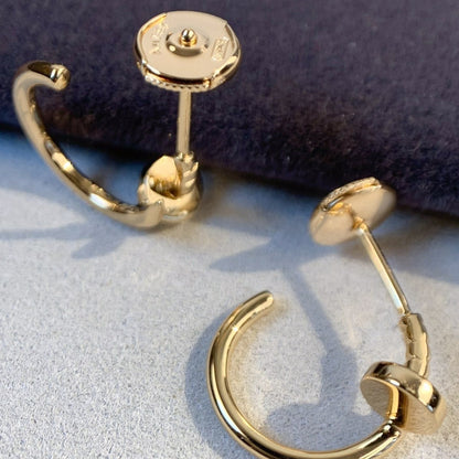 ˇGilded EraˇJUSTE EARRINGS PINK GOLD