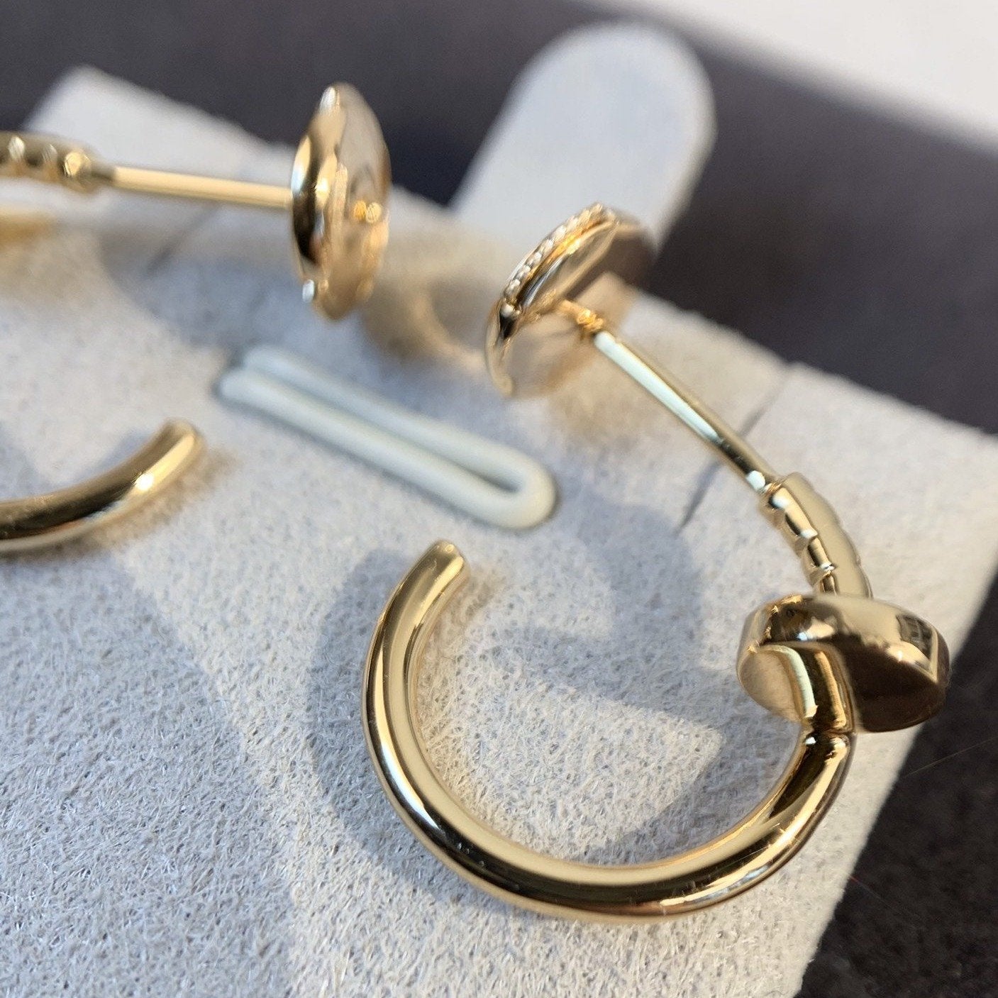 ˇGilded EraˇJUSTE EARRINGS PINK GOLD