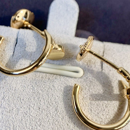 ˇGilded EraˇJUSTE EARRINGS PINK GOLD