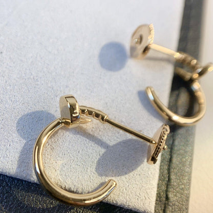 ˇGilded EraˇJUSTE EARRINGS PINK GOLD