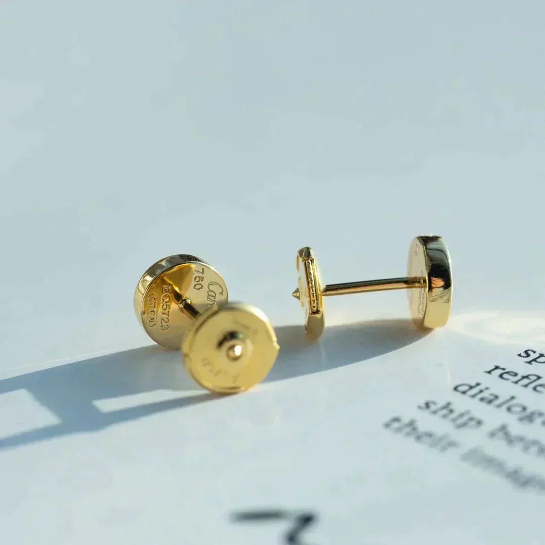 ˇGilded EraˇLOVE EARRINGS GOLD 10MM