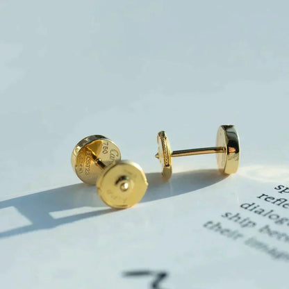 ˇGilded EraˇLOVE EARRINGS GOLD 10MM