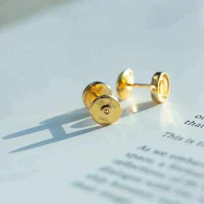 ˇGilded EraˇLOVE EARRINGS GOLD 10MM