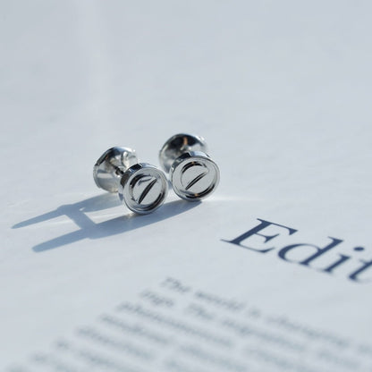 ˇGilded EraˇLOVE EARRINGS SILVER 10MM