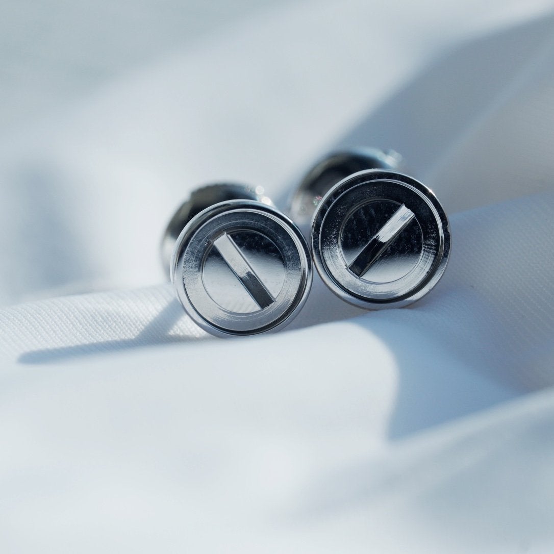 ˇGilded EraˇLOVE EARRINGS SILVER 10MM