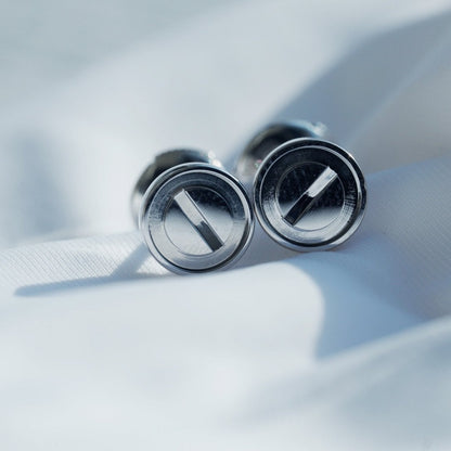 ˇGilded EraˇLOVE EARRINGS SILVER 10MM