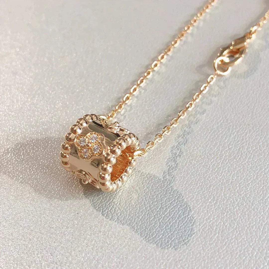 ˇGilded EraˇPERLEE PEDANT NECKLACE GOLD / ROSE GOLD