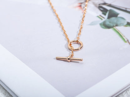 ˇGilded EraˇECHAPPEE NECKLACE PINK GOLD