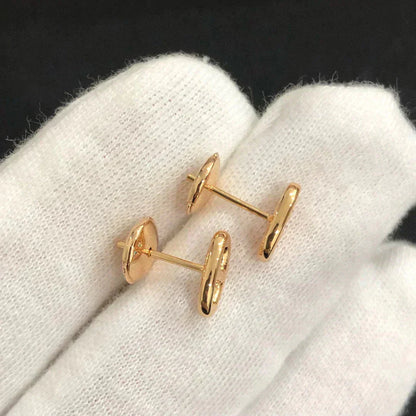 ˇGilded EraˇCHAINE SMALL EARRINGS GOLD AND SILVER