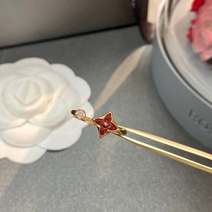 ˇGilded EraˇSTAR 1 DIAMOND OPEN RING ROSE GOLD