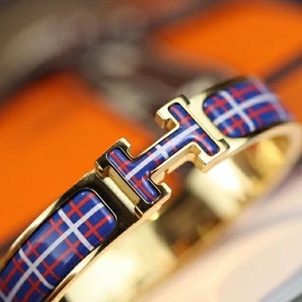 ˇGilded EraˇH TARTAN BRACELET 12MM
