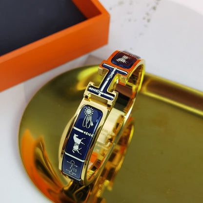 ˇGilded EraˇH COUVERTURES DARK BLUE BRACELET
