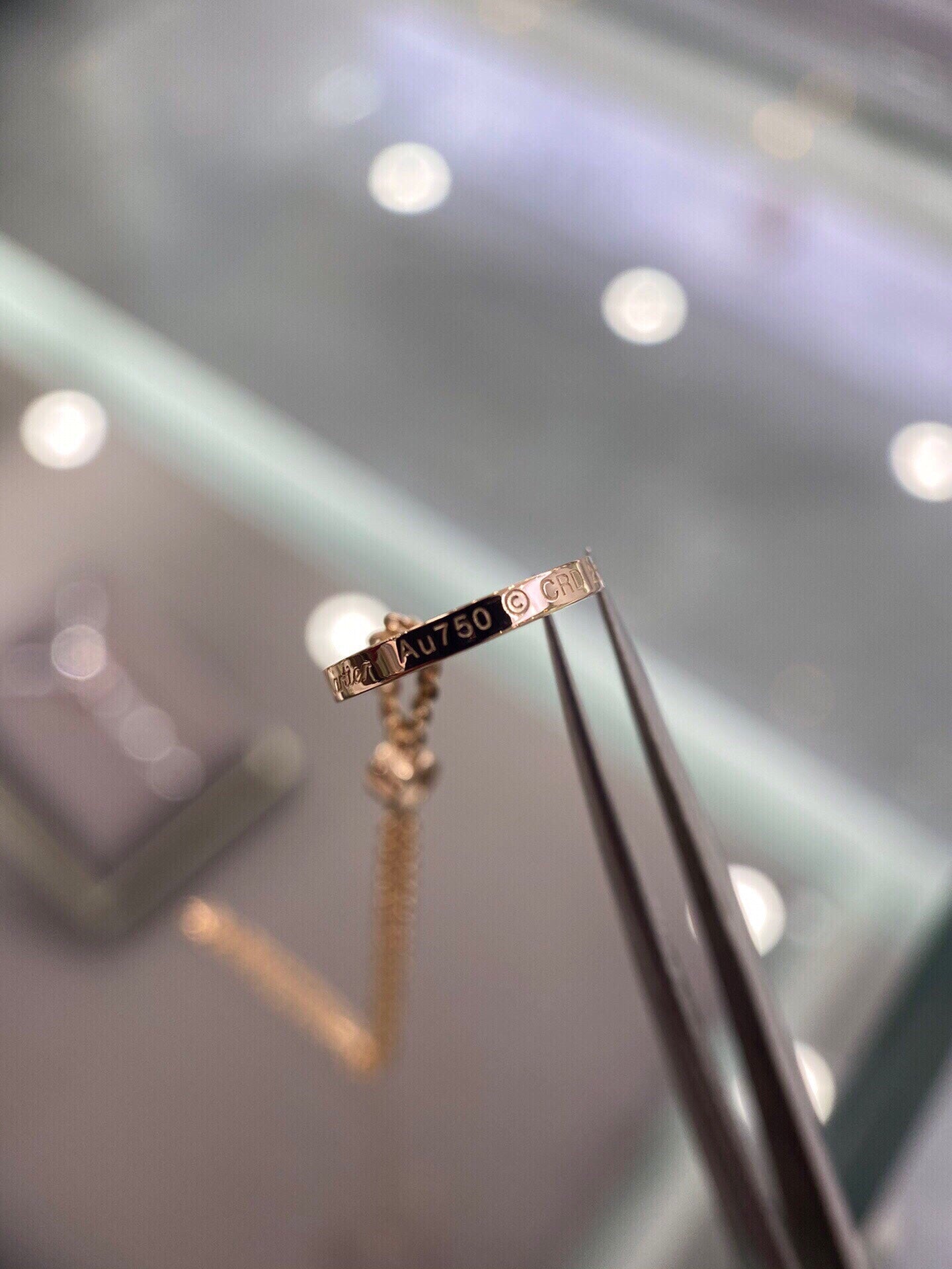 ˇGilded EraˇLOVE BRACELET 2 DIAMOND