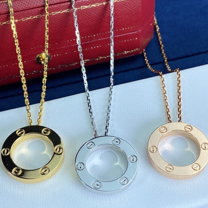 ˇGilded EraˇLOVE NECKLACE 16MM