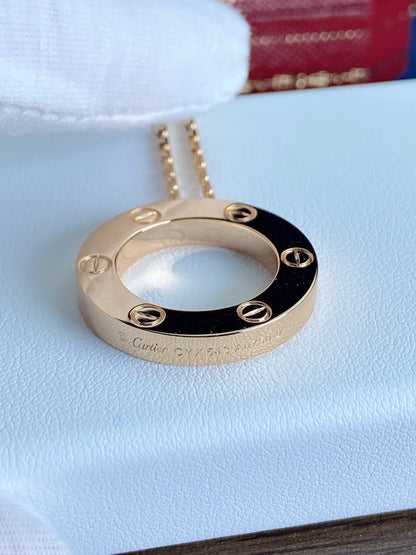 ˇGilded EraˇLOVE NECKLACE 16MM