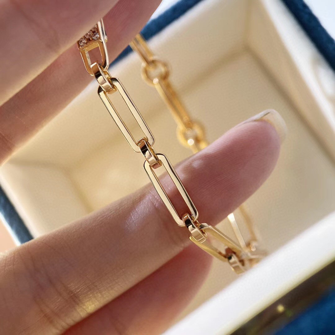ˇGilded EraˇCHAINE BRACELET SMALL MODEL DIAMOND