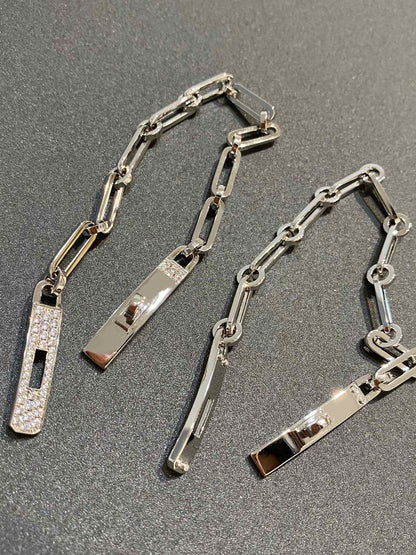 ˇGilded EraˇCHAINE BRACELET SMALL MODEL DIAMOND