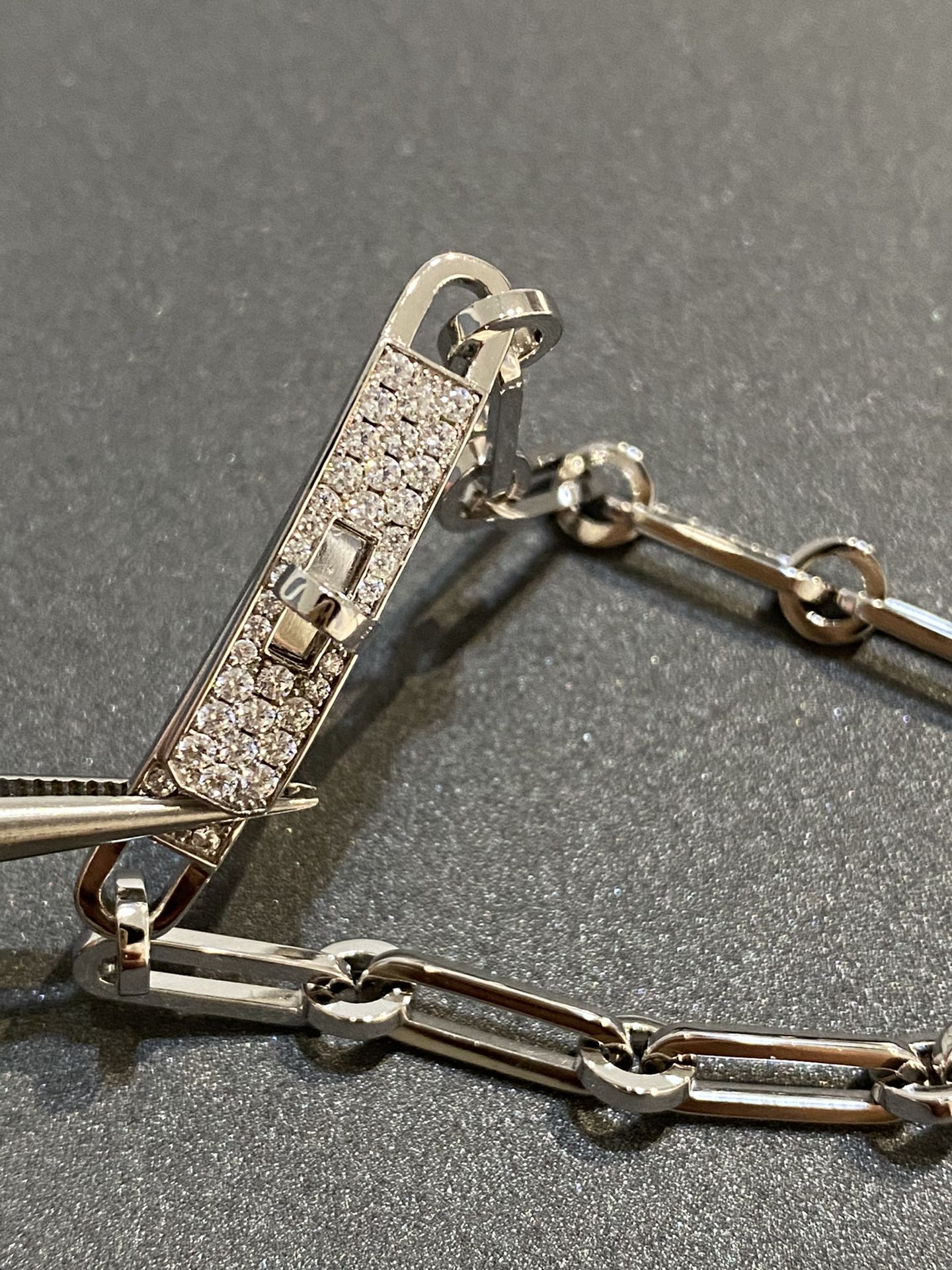 ˇGilded EraˇCHAINE BRACELET SMALL MODEL DIAMOND