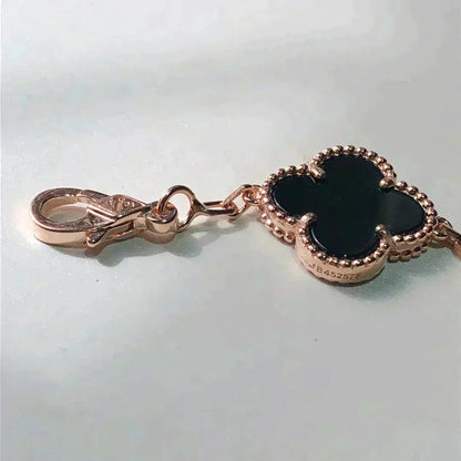ˇGilded EraˇCLOVER 5 MOTIFS MULTICOLOR  BRACELET