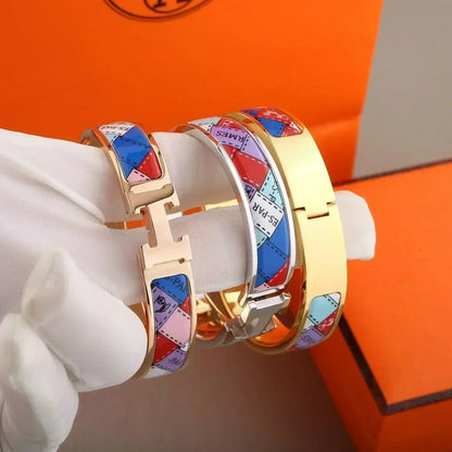 ˇGilded EraˇH BRACELET DOTTED BORDER 12MM