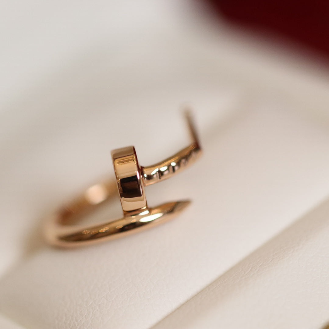ˇGilded EraˇJUSTE EARRINGS PINK GOLD