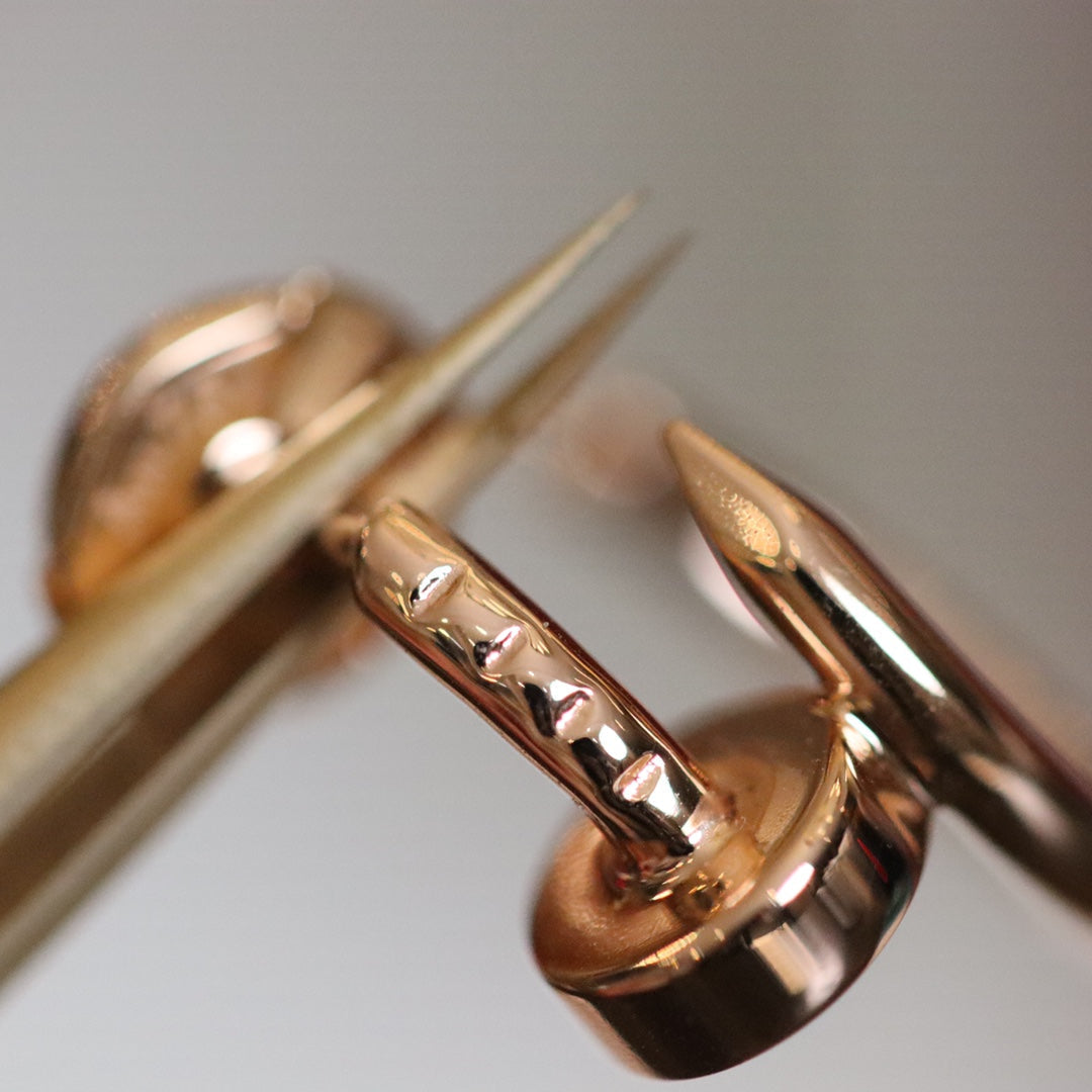 ˇGilded EraˇJUSTE EARRINGS PINK GOLD