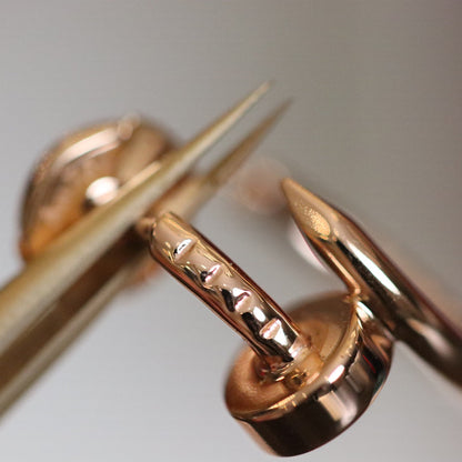 ˇGilded EraˇJUSTE EARRINGS PINK GOLD