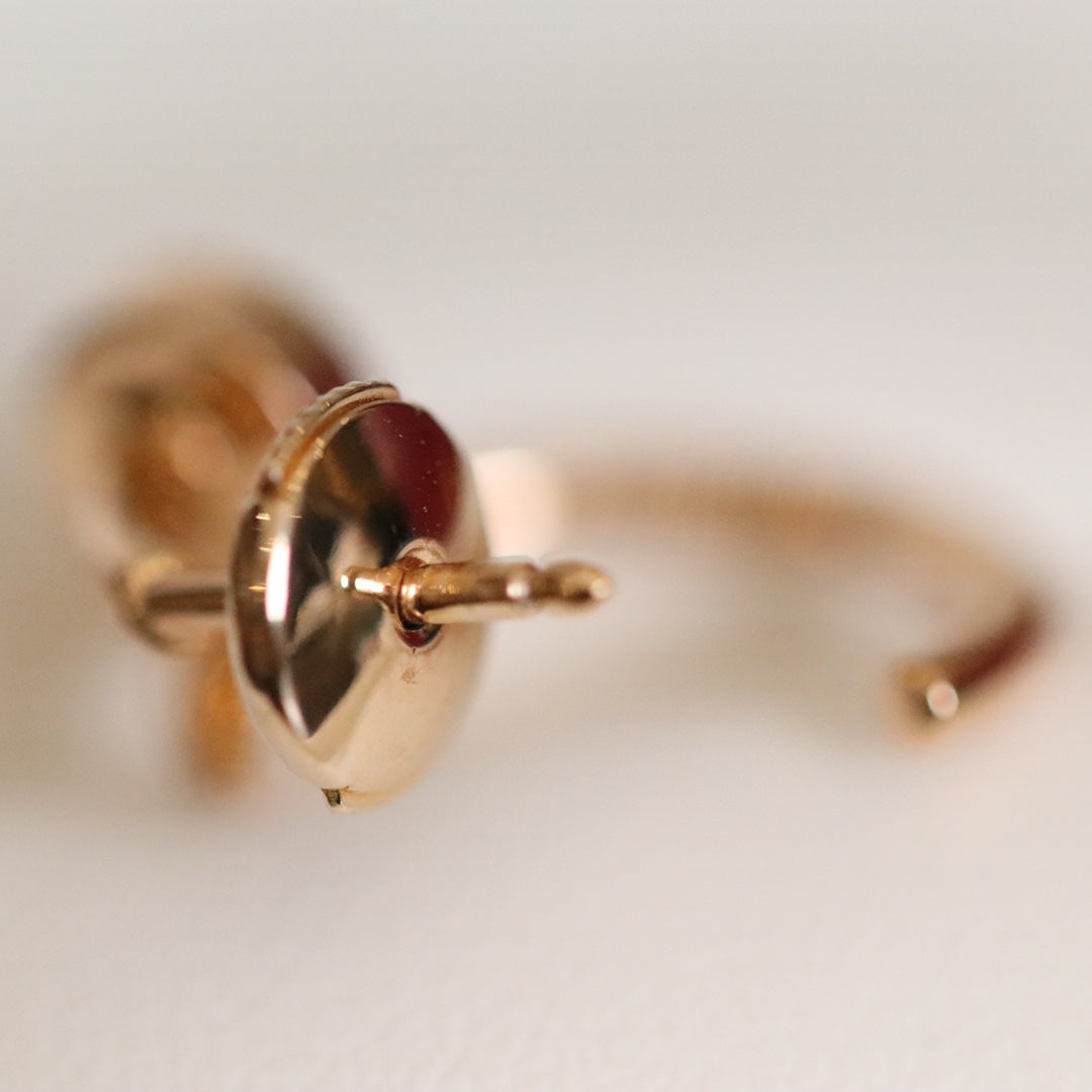 ˇGilded EraˇJUSTE EARRINGS PINK GOLD