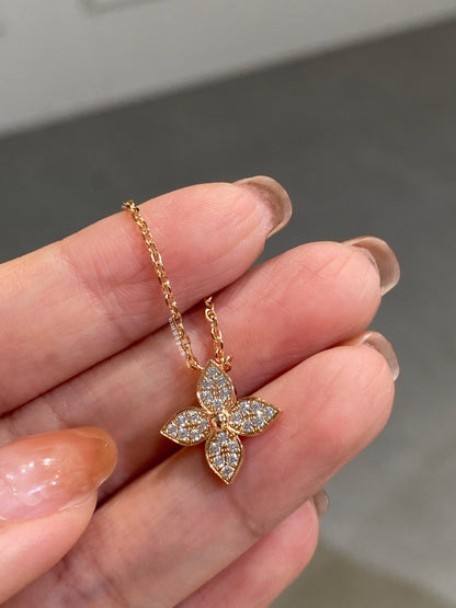 ˇGilded EraˇSTAR DIAMOND NECKALCE