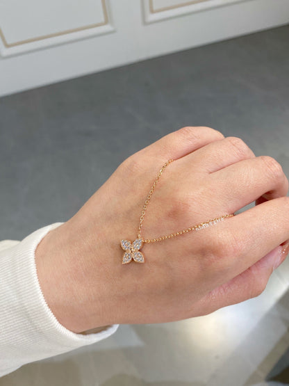 ˇGilded EraˇSTAR DIAMOND NECKALCE