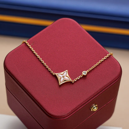 ˇGilded EraˇSTAR 1 DIAMOND PINK GOLD BRACELET