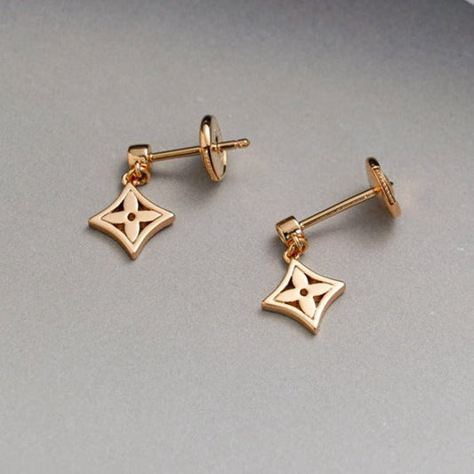 ˇGilded EraˇSTAR EARRINGS GOLD