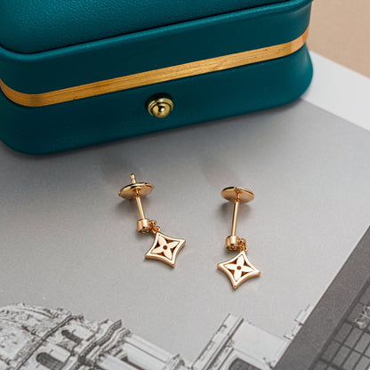 ˇGilded EraˇSTAR EARRINGS GOLD