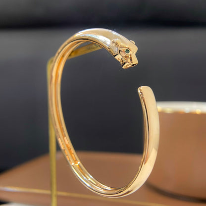 ˇGilded EraˇPANTHERE GOLD OPEN BRACELET