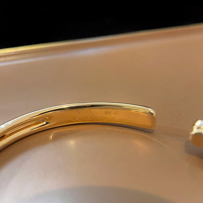 ˇGilded EraˇPANTHERE GOLD OPEN BRACELET