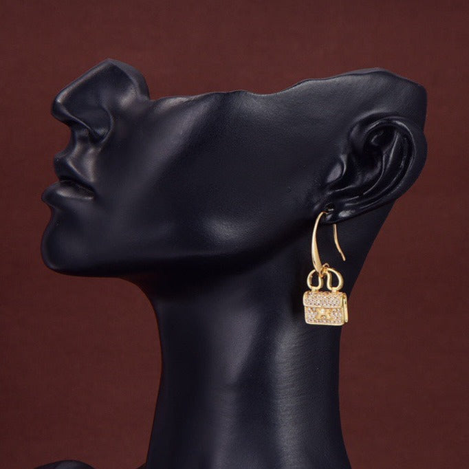 ˇGilded EraˇKELLY DIAMOND EARRINGS