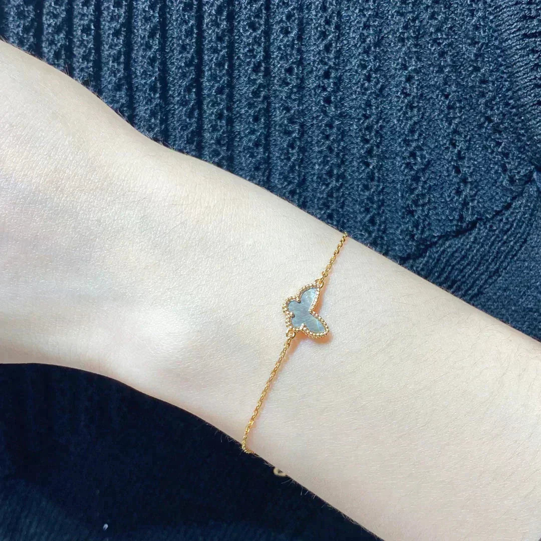 ˇGilded EraˇBUTTERFLY DARK MOP BUTTERFLY BRACELET