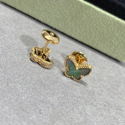 ˇGilded EraˇBUTTERFLY DARK MOP  EARRINGS