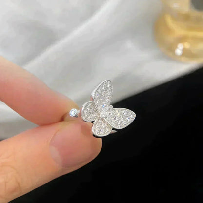 ˇGilded EraˇBUTTERFLY DIAMOND RING
