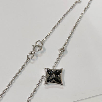 ˇGilded EraˇSTAR BLACK MOP NECKLACE