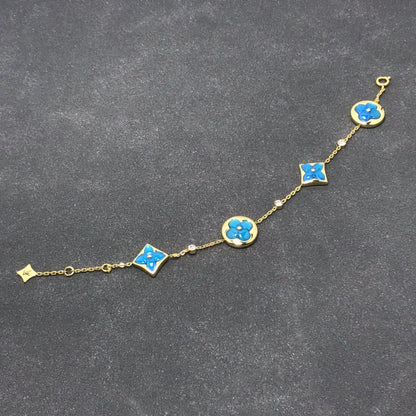 ˇGilded EraˇSTAR AND SUN TURQUOISE 4 MOTIFS 3 DIAMONDS