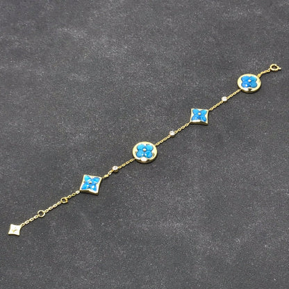 ˇGilded EraˇSTAR AND SUN TURQUOISE 4 MOTIFS 3 DIAMONDS