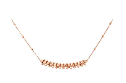 ˇGilded EraˇCLASH PINK GOLD NECKLACE